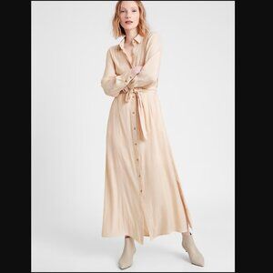 Banana Republic Maxi Shirt Dress